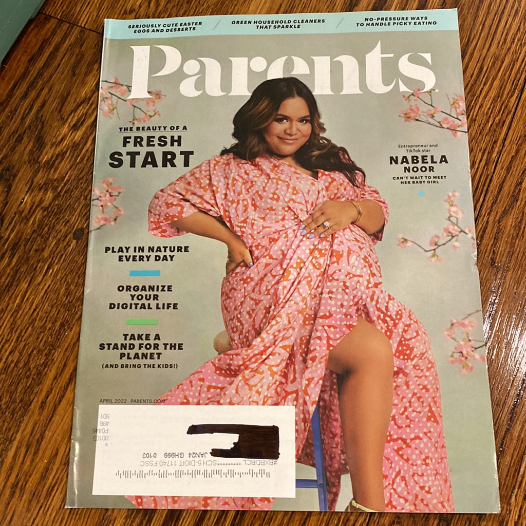 Parents Magazine  April 2022  Nabela Noor  Brand New Kids Baby Babies